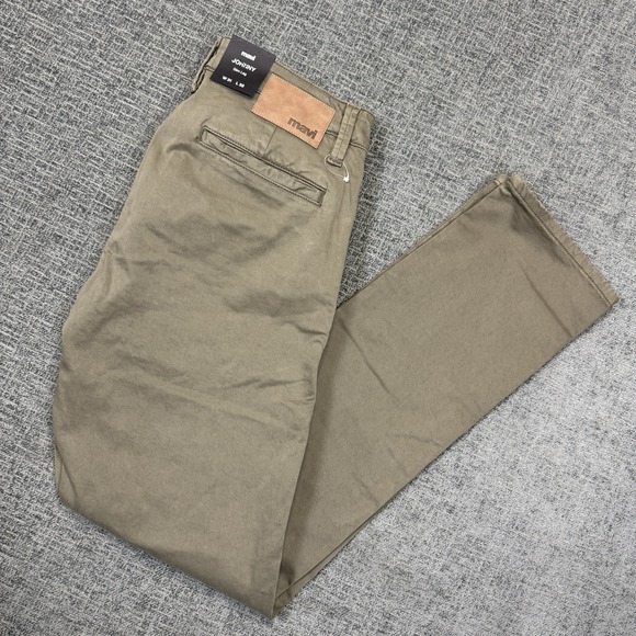 Mavi Other - Mavi Johnny Slim Leg‎ Pants Mens 31x32 Dusty Olive Green Twill Stretch NWT
